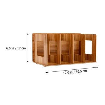 Органайзер с полкой для виниловых пластинок.