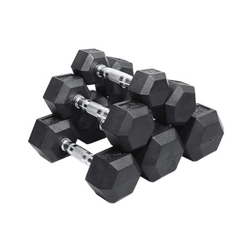 Гантель прорезиненная Fit-Rabbit Hex 2,5 кг