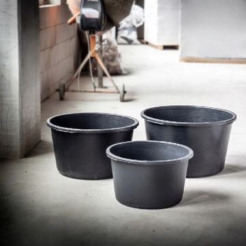 Большой контейнер 65 Л С РУЧКОЙ 65 Л СТРОИТЕЛЬНЫЙ РОЛИК 60 круглый 60