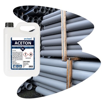 Технический ацетон 5л Обезжириватель Растворитель Очиститель