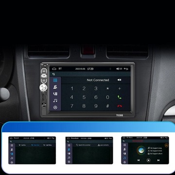 RADIO SAMOCHODOWE USB DOTYKOWE ANDROID AUTO CARPLAY MIRROR LINK