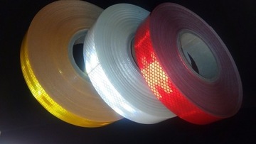 ЛЕНТА СВЕТООТРАЖАЮЩАЯ БЕЛАЯ 3М EGP 25 мм