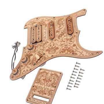 Деревянные электрогитары с предварительной проводкой