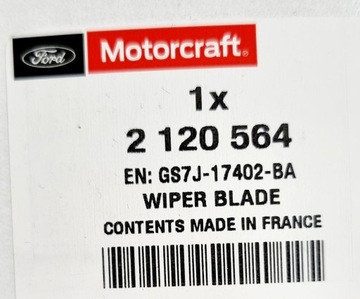 PIÓRO WYCIERACZKI TYŁ MONDEO 2014- HATCHBACK 5D _ 2120564 _ GS7J-17402-BA