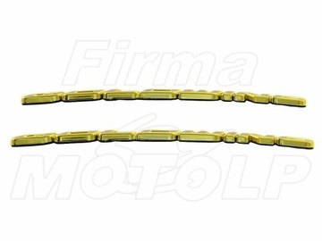 ЭМБЛЕМА ЗНАК 3D НАКЛЕЙКА ЗОЛОТО HONDA GL 1500 1800 GOLD WING GOLDWING