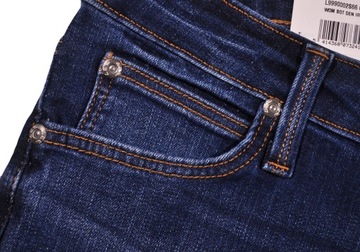 LEE spodnie JEANS dark blue STRAIGHT ELLY_ W29 L33