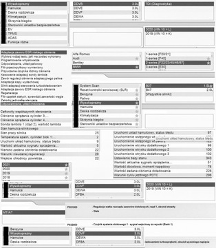 AUTOSCAN PRO+ PROFESSIONAL 2024 TESTER INTERFEJS DIAGNOSTYCZNY 8 kabli
