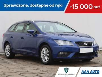 Seat Leon III ST Facelifting 1.5 EcoTSI 130KM 2019 Seat Leon 1.5 TSI, Salon Polska, 1. Właściciel