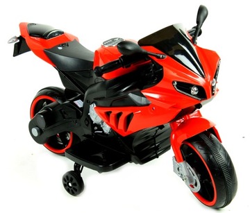 Детский мотоцикл на аккумуляторе со светодиодной подсветкой MP3.