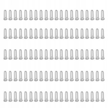40x 100 Alloy Premium 10mm Zaślepki do