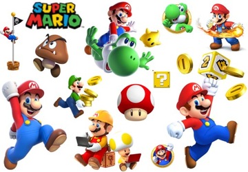 Tymczasowe Tatuaże Dla Dzieci Super Mario