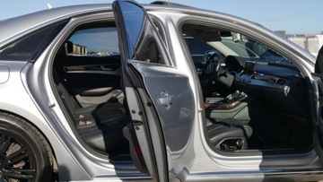 Audi A8 D4 Sedan Facelifting 4.2 TDI 385KM 2014 Audi A8 4,2 TDi Night View Webasto ACC Solar HUD Matrix 360° 4xGrzany Fotel, zdjęcie 9