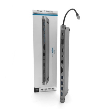 Док-станция-концентратор USB-C с 11 портами, как у Baseus