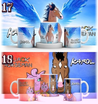 КРУЖКА BOJACK HORSEMAN + БЕСПЛАТНЫЙ КАРТОН