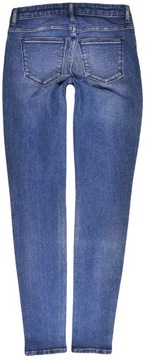 LEE spodnie SKINNY blue regular jeans _ W28 L32