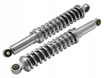 AMORTYZATORY TYŁ SIMSON SR50 S51 REGULOWANE CHROM