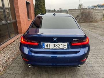 BMW Seria 3 G20-G21 2019 BMW Seria 3 2.0 benzyna 245 KM automat zarej w PL niski przebieg zami, zdjęcie 5