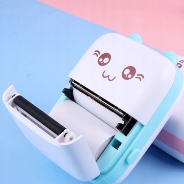 DRUKUS MINI ПОРТАТИВНЫЙ ТЕРМОЭТИКЕТОЧНЫЙ ПРИНТЕР + 11 РОЛИКОВ