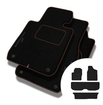 Velurové koberce Performance pro Ford Galaxy I 1995-2006 7 osob