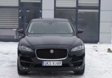 Jaguar F-Pace SUV 3.0 TDV6 300KM 2016 Jaguar F-Pace 3.0D 300KM Automat Led Skora Navi Bezwypadkowy Zarejestrowany, zdjęcie 4