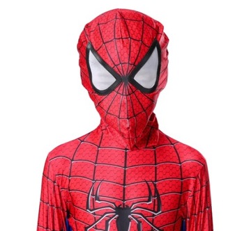 STRÓJ KOSTIUM PRZEBRANIE SPIDERMAN PAJĄK NA BAL KARNAWAŁ 98 / 104 CM
