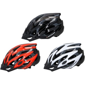Kask rowerowy regulowany DUNLOP MTB czarny R. M (55-58CM)
