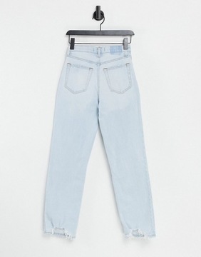 ABERCROMBIE&FITCH NIEBIESKIE JEANSY 7/8 (29)