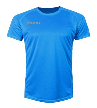 KOSZULKA ZEUS T-SHIRT SPORTOWA FIT ROYAL r.M
