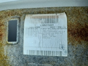 VW GOLF VII 3D 3-дверный 2014 ЯРКИЙ ПОТОЛОК 5G3867501H ОТЛИЧНОЕ СОСТОЯНИЕ