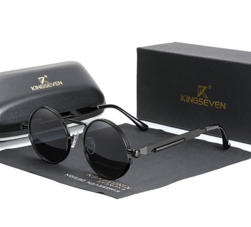 KingSeven Okulary przeciwsłoneczne lenonki N7579