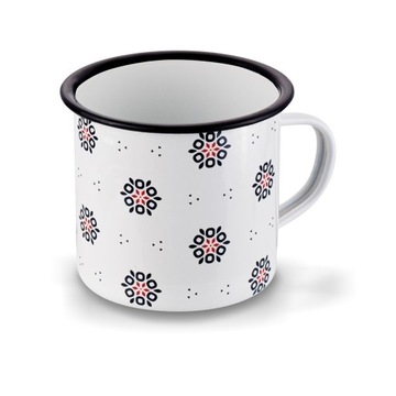 Набор эмалированных горшков Tadar Folklor, 6 шт.