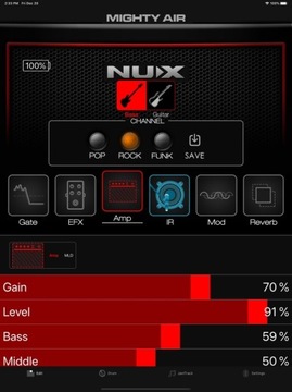 Гитарный усилитель NUX Mighty 8BT