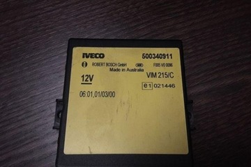 MODUL CENTRÁLNÍHO ZÁMKU IVECO DAILY III FURGON/ESTATE 500340911 2.3L DIESEL