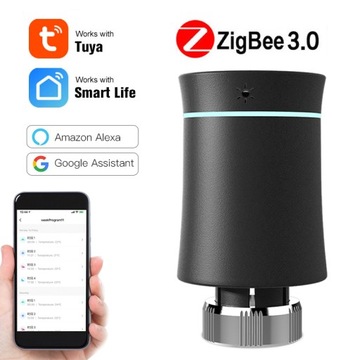 ТЕРМОСТАТИЧЕСКАЯ ГОЛОВКА SMART WIFI ZIGBEE TUYA 3.0