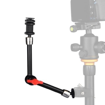ШАРНИРНО-ШАРНИРНЫЙ РУКОЯТ MOZOS MAGIC ARM, 11 ДЮЙМОВ, 29 СМ, ПРОЧНАЯ СТАЛЬНАЯ РУЧКА, ЗАЖИМ