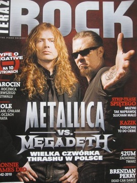 TERAZ ROCK Behemoth, METALLICA vs. Megadeth, Slayer, Kazik - 6/2010