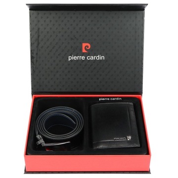 ZESTAW NA PREZENT PORTFEL PASEK PIERRE CARDIN NEW