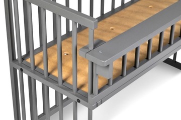 KLUPŚ Дополнительная кровать PICCOLINO 90X40 графит