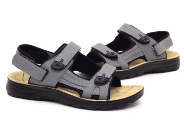 СПОРТИВНЫЕ САНДАЛИИ МУЖСКИЕ, РЕГУЛИРОВКА НА ЛИПУЧКЕ