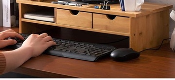 Подставка для монитора с 3 ящиками