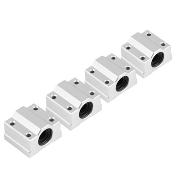 4pcs scs8uu 8mm linear motion ball bearing slide bushing sliding block for