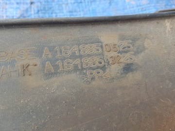 DOPLNĚNÍ LIŠTA DIFUZOR NÁRAZNÍKU ZADNÍ MERCEDES ML W164