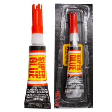 KLEJ szybki SUPER GLUE STRONG BARDZO MOCNY 1szt