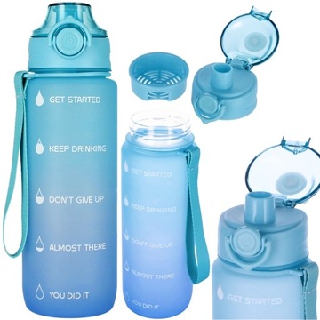 BIDON BUTELKA NA WODĘ STARPAK 25 cm mocny i lekki TRITAN 750 ml BPA FREE