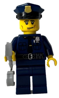 LEGO MINIFIGURES SERIA 9 71000 POLICJANT POLICEMAN