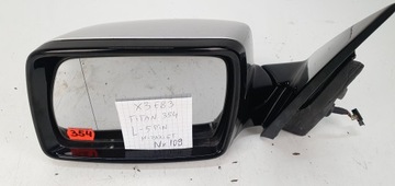 BMW E83 ZRCÁTKO LEVÉ POUZDRO VLOŽKA 5 PIN TITAN NR 109