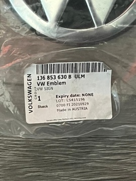 ZNAKY ZNAK ZADNÍ VW GOLF 4,LUPO,POLO ORIGINÁLNÍ