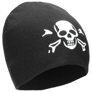 CZAPKA ZIMOWA MĘSKA MFH SKULL NA ZIMĘ BEANIE