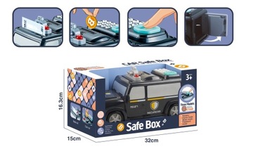 АВТОМОБИЛЬНАЯ КОПИЛКА ДЛЯ КОМБИНИРОВАННОГО СЕЙФА ТЯНЕТ БАНКНОТЫ