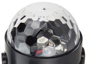 DISCO LED диско-шар RGB звуковой датчик
